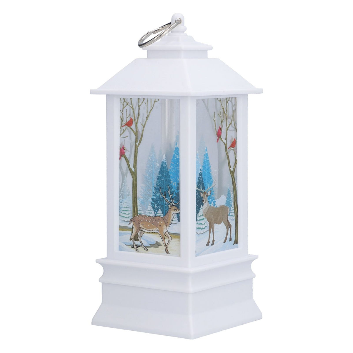 LED Lantern Elk Desktop Warm Light Personalized Christmas Light for Home Bedroom Living Room