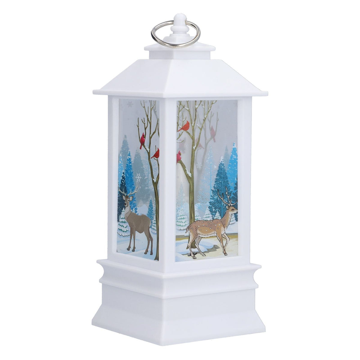 LED Lantern Elk Desktop Warm Light Personalized Christmas Light for Home Bedroom Living Room