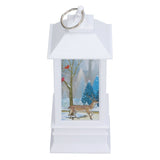LED Lantern Elk Desktop Warm Light Personalized Christmas Light for Home Bedroom Living Room
