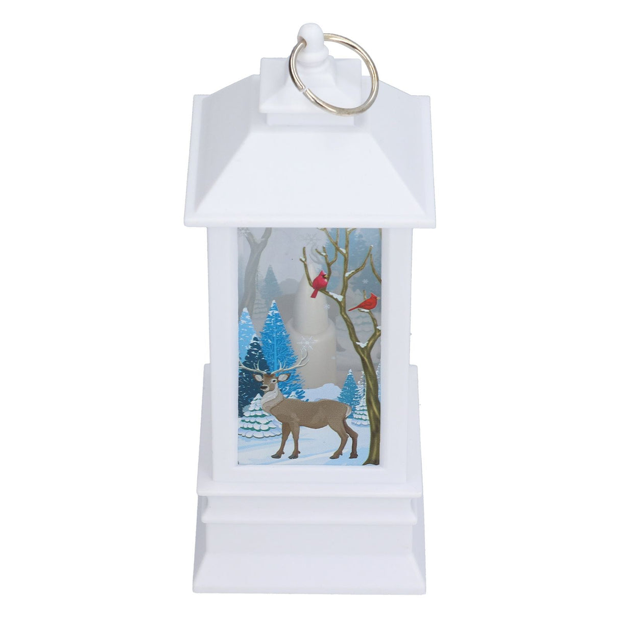 LED Lantern Elk Desktop Warm Light Personalized Christmas Light for Home Bedroom Living Room