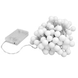 10m LED Artificial Pearl String Lamp 100LED Decorative Spherical String Light with 2 Lighting Modes