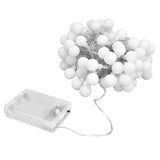 10m LED Artificial Pearl String Lamp 100LED Decorative Spherical String Light with 2 Lighting Modes