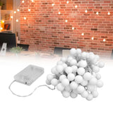 10m LED Artificial Pearl String Lamp 100LED Decorative Spherical String Light with 2 Lighting Modes - Extra Image