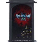 Vintage Style Halloween Lantern Handheld Simulated Candle Flicker Witch Pattern LED Lamp - Extra Image