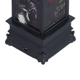 Vintage Style Halloween Lantern Handheld Simulated Candle Flicker Witch Pattern LED Lamp - Extra Image