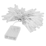 100LED Crystal String Lights 10M String Lamp with 2 Lighting Modes for Holiday Birthday Decor Battery Powered - Top-Down View
