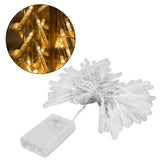 100LED Crystal String Lights 10M String Lamp with 2 Lighting Modes for Holiday Birthday Decor Battery Powered