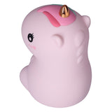 Cute Night Light Cute USB Rechargeable Silicon Lamps with 7 Color Change for Kids - Close-Up Angle