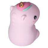 Cute Night Light Cute USB Rechargeable Silicon Lamps with 7 Color Change for Kids - Low Angle