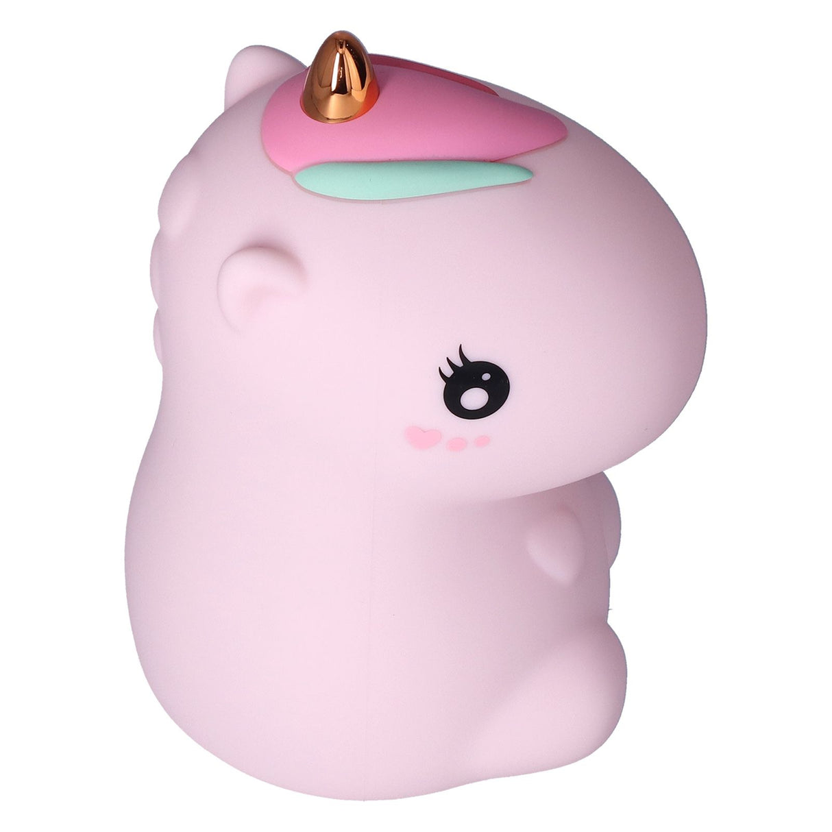 Cute Night Light Cute USB Rechargeable Silicon Lamps with 7 Color Change for Kids