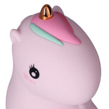 Cute Night Light Cute USB Rechargeable Silicon Lamps with 7 Color Change for Kids