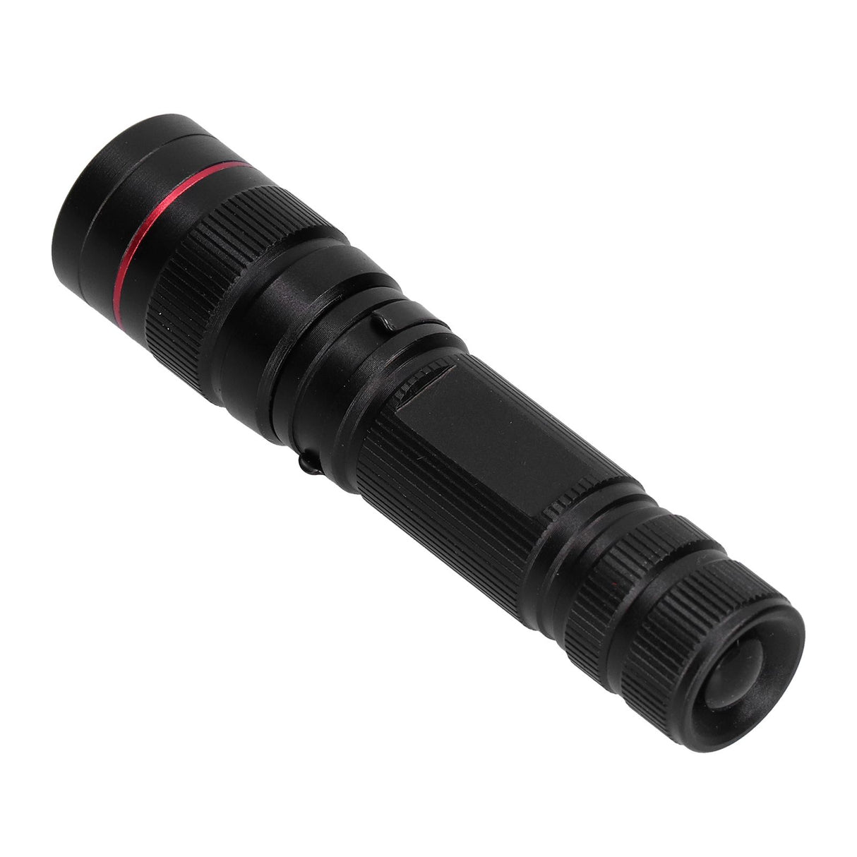 Mini UV Flashlight Telescopic Focusing Portable 365nm Flashlight for Banknote Jade Detection Night Search