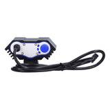 Bicycle Light 3LED High Brightness Mountain Bike Front Light USB Powered Bike Headlight for Night Riding