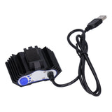 Bicycle Light 3LED High Brightness Mountain Bike Front Light USB Powered Bike Headlight for Night Riding