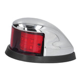 Boat Navigation Light 12LED 12V Marine Position Lamp Red Green Signal Light Deck Bow Light - Top-Down View