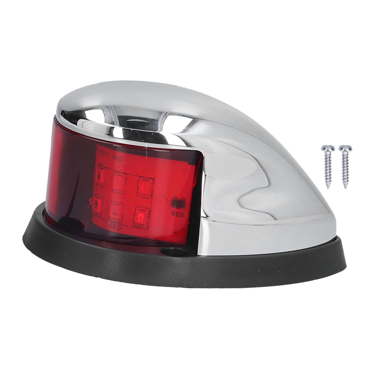 Boat Navigation Light 12LED 12V Marine Position Lamp Red Green Signal Light Deck Bow Light