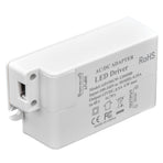 LED Driver Input AC100‑240V 0.35A Output DC12V 0.5A 6W LED Transformer for Bathroom, LED Lights
