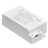 LED Driver Input AC100‑240V 0.35A Output DC12V 0.5A 6W LED Transformer for Bathroom - Top-Down View