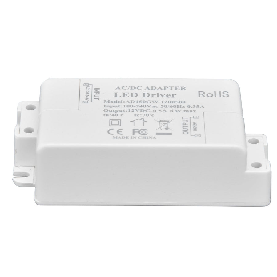 LED Driver Input AC100‑240V 0.35A Output DC12V 0.5A 6W LED Transformer for Bathroom, image 6