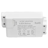 LED Driver Input AC100‑240V 0.35A Output DC12V 0.5A 6W LED Transformer for Bathroom