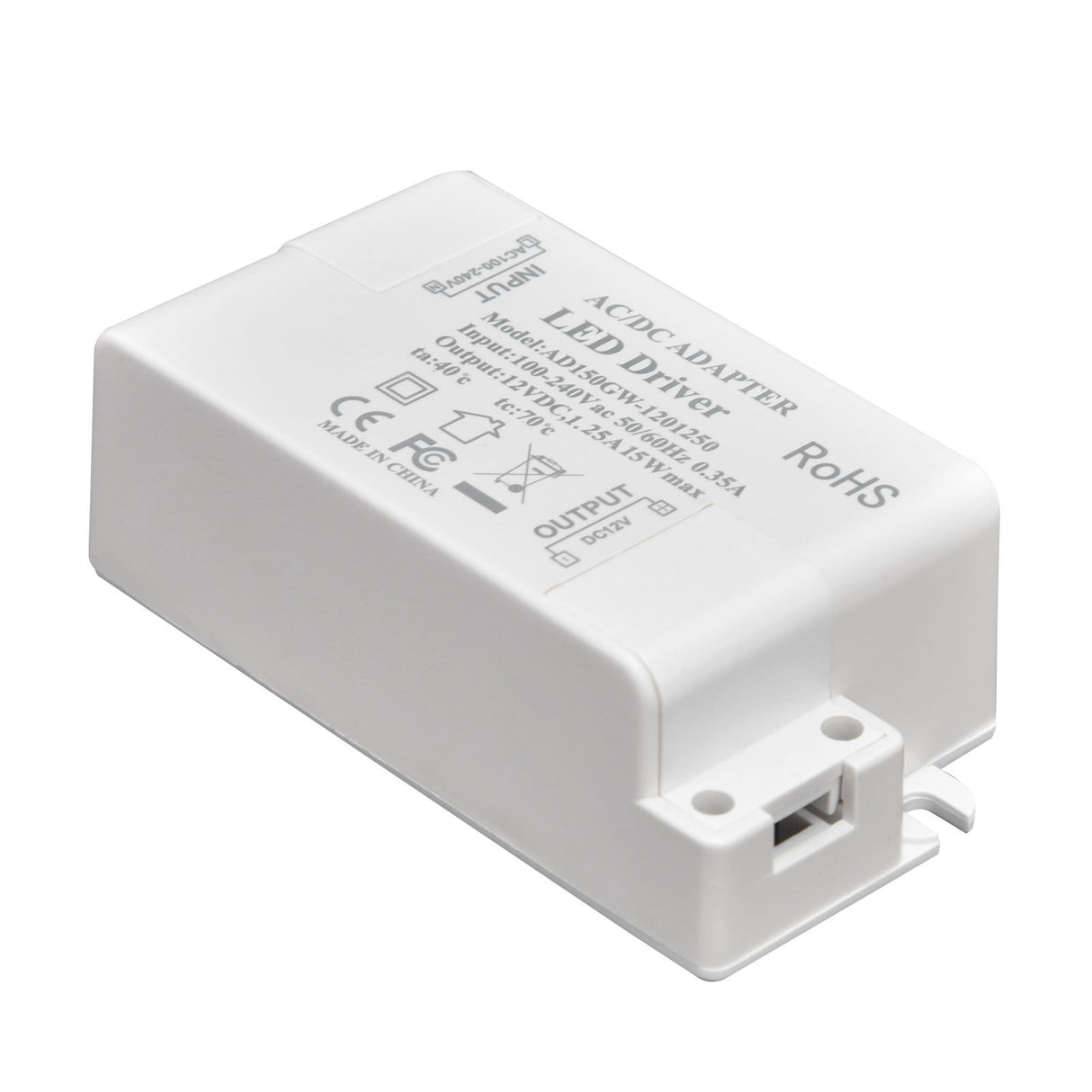 LED Driver 0.35A Small Indoor Lighting LED Lamp Power Supply Drive Transformer AC 100‑240V