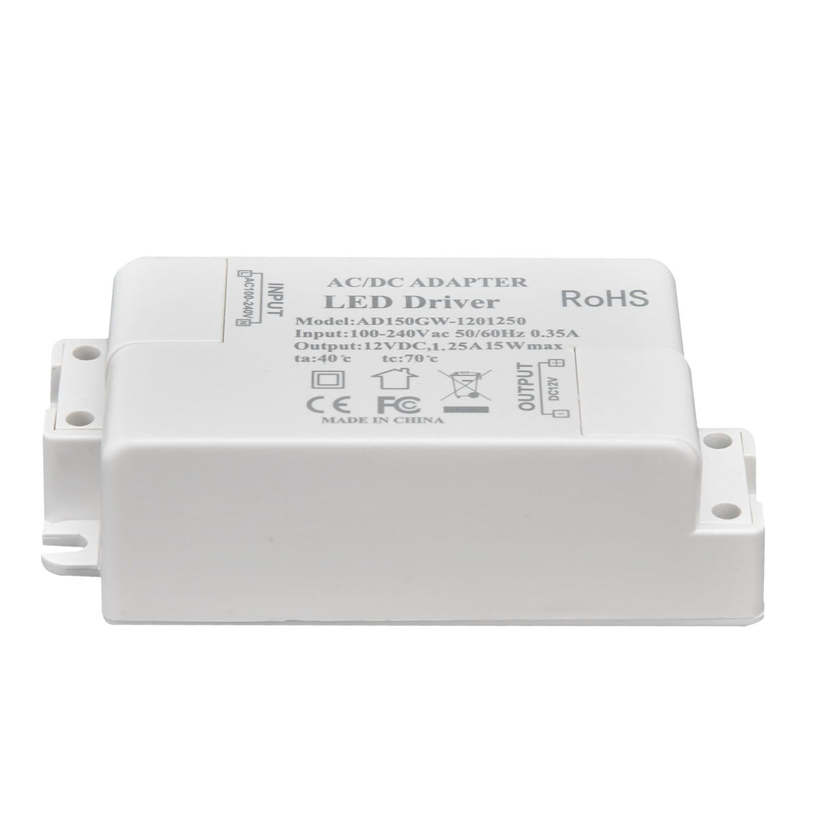 LED Driver 0.35A Small Indoor Lighting LED Lamp Power Supply Drive Transformer AC 100‑240V