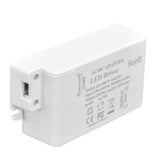LED Driver DC24V 0.625A 15W DIY Lamp Low Voltage LED Driver Transformer AC 100‑240V - Front View
