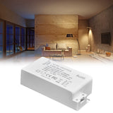 30W DC 12V 2.5A LED Driver Constant Voltage No Flicker LED Light Transformer for Bathroom Restroom AC 100‑240V