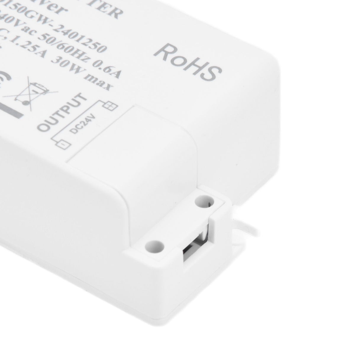 30W DC 24V 1.25A LED Driver Constant Voltage Professional LED Light Transformer AC 100‑240V