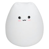 LED Tap Lamp Cat Shaped 7 Colors Changing Silicone Night Light for Home Bedroom Children's Room