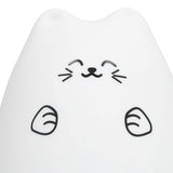 LED Cat Shape Lamp Colorful Silicone Tap Night Light USB Charging Ambient Lighting for Home Bedroom Use