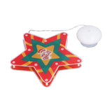 LED Christmas Cup Pendant Light LED Christmas Window Hanging Light with Suction Cup - Side View