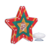 LED Christmas Cup Pendant Light LED Christmas Window Hanging Light with Suction Cup