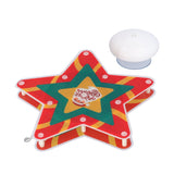 LED Christmas Cup Pendant Light LED Christmas Window Hanging Light with Suction Cup - Low Angle
