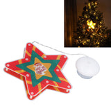 LED Christmas Cup Pendant Light LED Christmas Window Hanging Light with Suction Cup