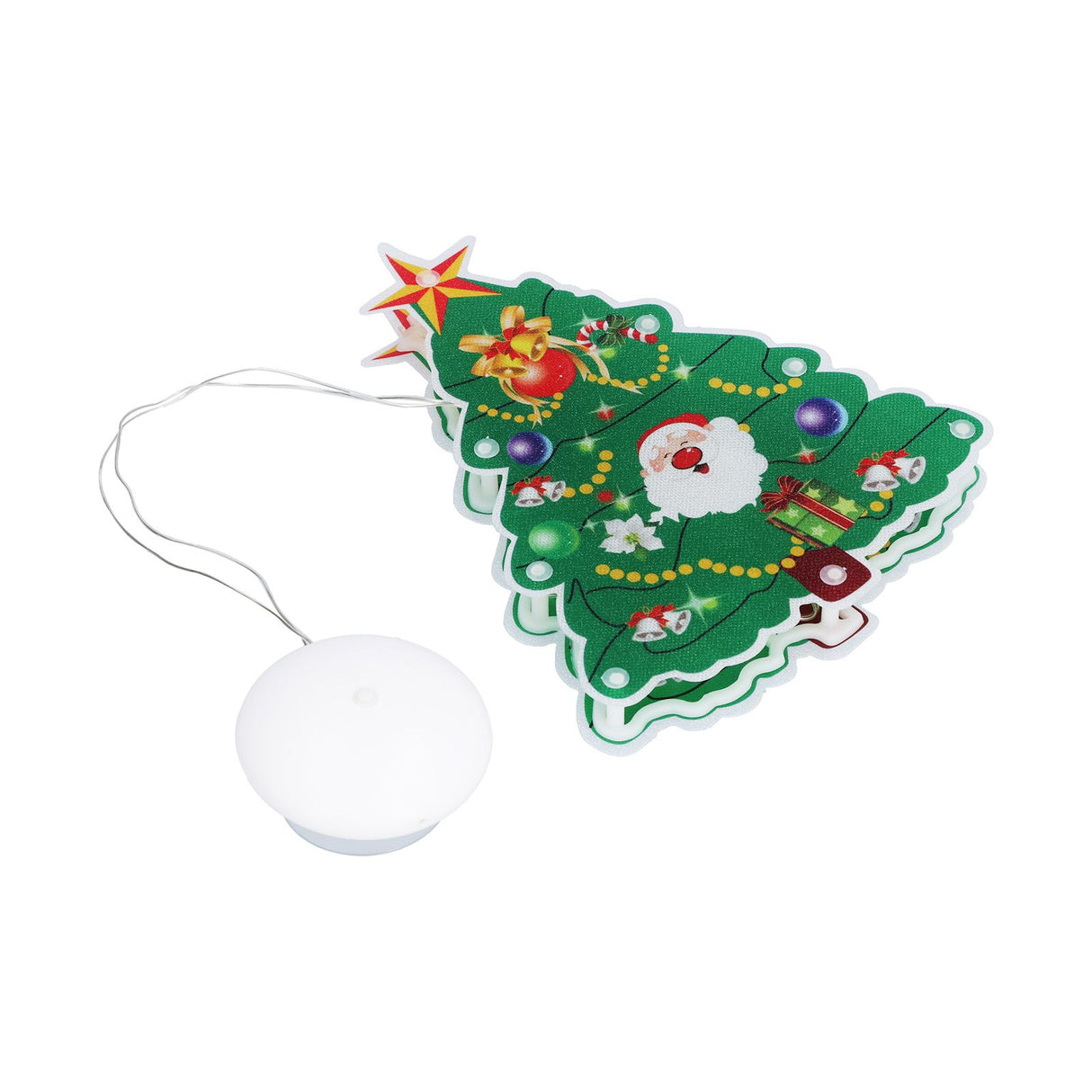 LED Decorative Light Hanging Suction Cup Small Light for Window Christmas Festival