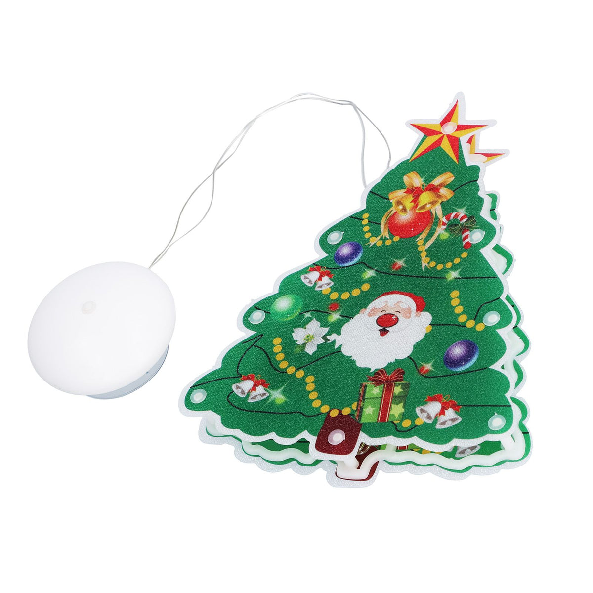 LED Decorative Light Hanging Suction Cup Small Light for Window Christmas Festival