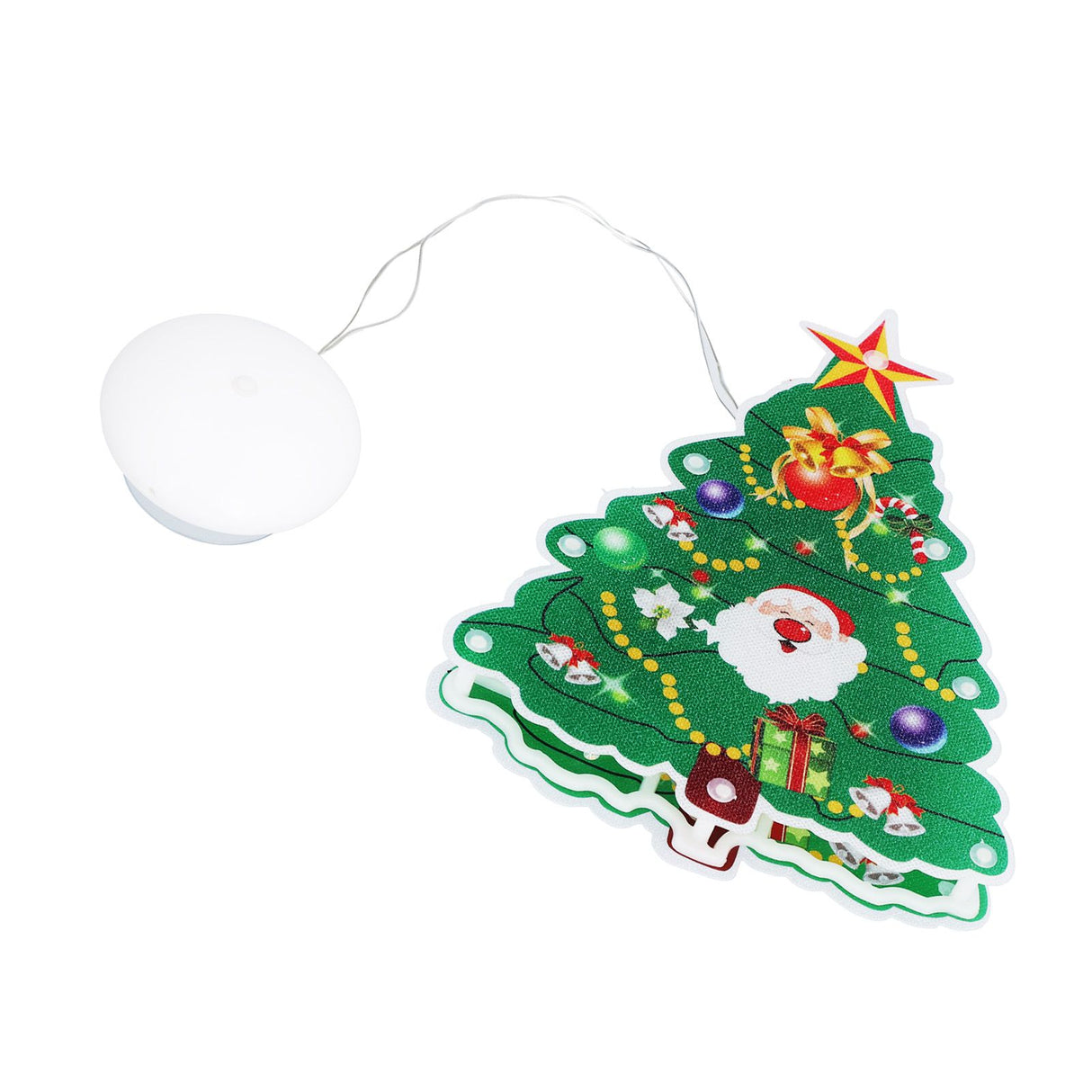 LED Decorative Light Hanging Suction Cup Small Light for Window Christmas Festival