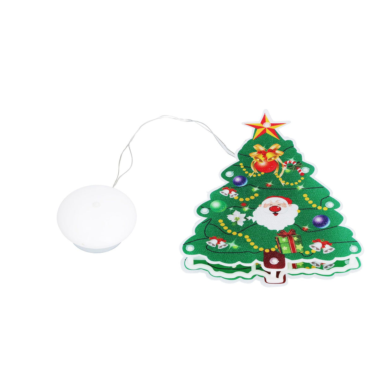 LED Decorative Light Hanging Suction Cup Small Light for Window Christmas Festival