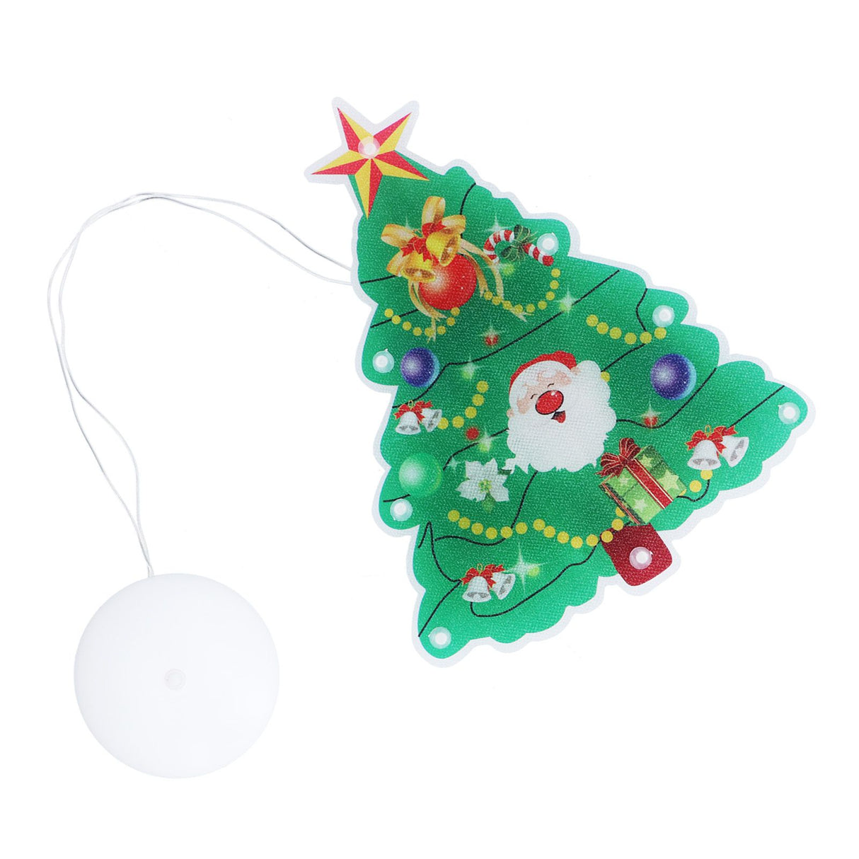 LED Decorative Light Hanging Suction Cup Small Light for Window Christmas Festival