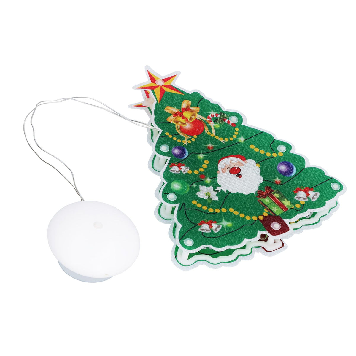 LED Decorative Light Hanging Suction Cup Small Light for Window Christmas Festival