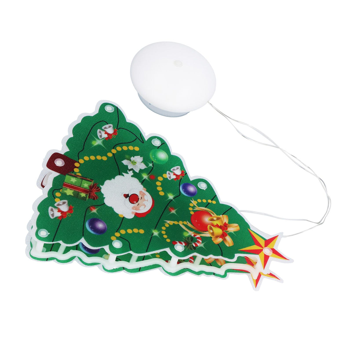 LED Decorative Light Hanging Suction Cup Small Light for Window Christmas Festival