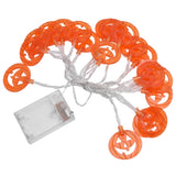3 Meters Pumpkin String Light 20LED Decorative String Light for Halloween Festival Indoor Outdoor Party - Top-Down View