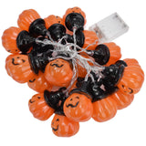 20LED Pumpkin String Light 3 Meters Dual Mode Decorative Light for Festival Home Halloween - Front View