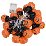 20LED Pumpkin String Light 3 Meters Dual Mode Decorative Light for Festival Home Halloween - 45-Degree Angle