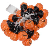20LED Pumpkin String Light 3 Meters Dual Mode Decorative Light for Festival Home Halloween