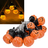 20LED Pumpkin String Light 3 Meters Dual Mode Decorative Light for Festival Home Halloween - Extra Image