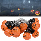 20LED Pumpkin String Light 3 Meters Dual Mode Decorative Light for Festival Home Halloween - Extra Image