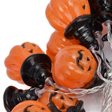 20LED Pumpkin String Light 3 Meters Dual Mode Decorative Light for Festival Home Halloween - Extra Image