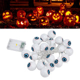 20LED String Light 9.8ft Halloween Ghost Eyeball String Light Bedroom Christmas String Light for Festival Decoration - Extra Image